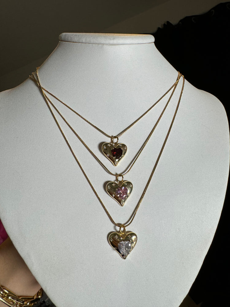 
                  
                    Double Heart Star Necklace
                  
                