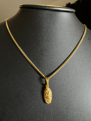 
                  
                    Mini Mary Necklace
                  
                