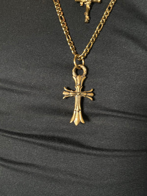 
                  
                    Gothic Cross Fig Necklace
                  
                