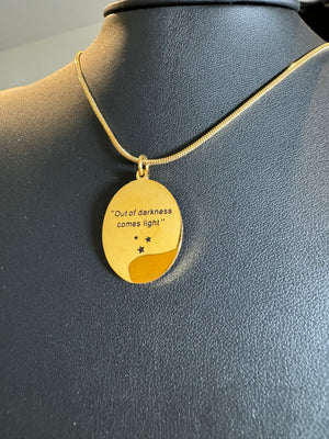 
                  
                    Positive Sun Coin Necklace
                  
                