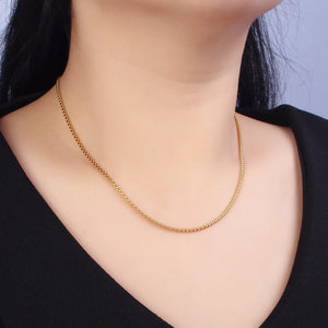 
                  
                    Box Chain Necklace
                  
                