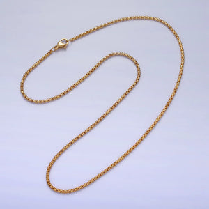 
                  
                    Box Chain Necklace
                  
                