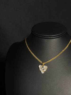 
                  
                    Flower Heart Necklace
                  
                