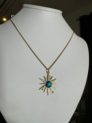 
                  
                    Kenna’s Sun necklace
                  
                