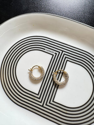 
                  
                    Iced Hoops Earring
                  
                