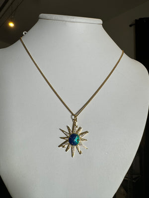 
                  
                    Kenna’s Sun necklace
                  
                