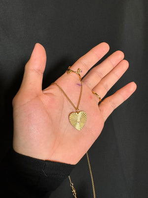 
                  
                    Heart Reflection Necklace
                  
                