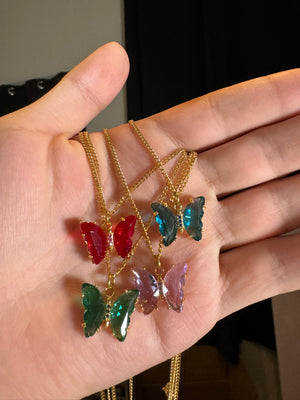 
                  
                    Butterfly Gem Necklace
                  
                