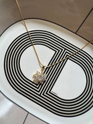 
                  
                    Crystal Star Flower Necklace
                  
                