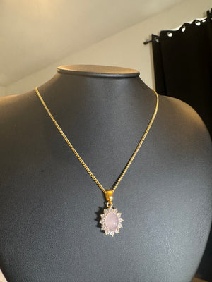 
                  
                    Rose Quartz Sparkle Necklace
                  
                