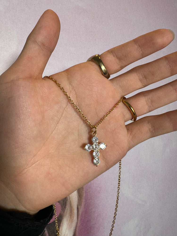 
                  
                    Sparkle Crystal Cross Necklace
                  
                