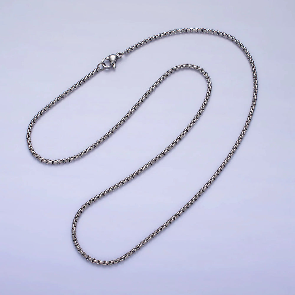 
                  
                    Box Chain Necklace
                  
                