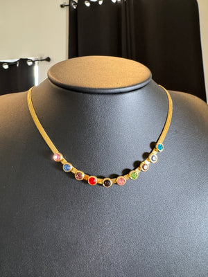 
                  
                    Rainbow Flat Necklace
                  
                