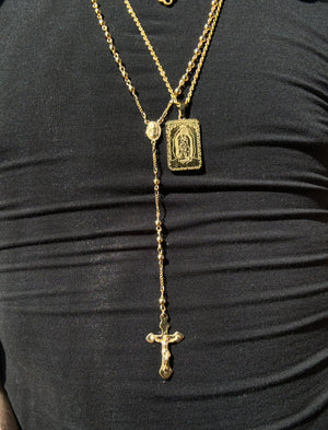 
                  
                    Lux ￼ Rosary ￼Necklace PREORDER
                  
                