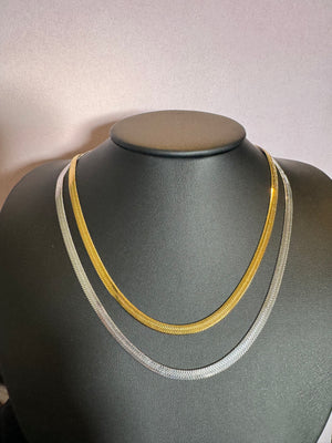 
                  
                    Flat Stainless Necklace
                  
                