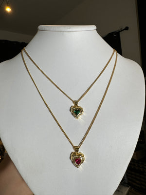 
                  
                    Royal Princess Gem Heart Necklace ￼
                  
                