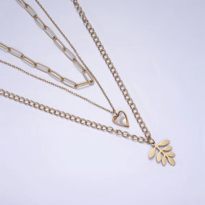 
                  
                    Flower lover trio chain set
                  
                