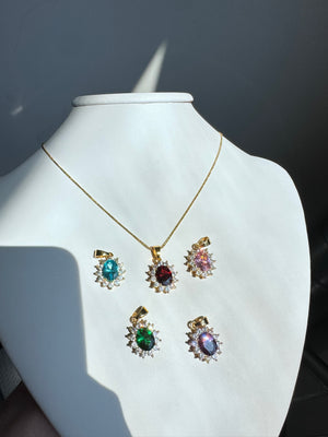 
                  
                    Diana Gem Necklace
                  
                