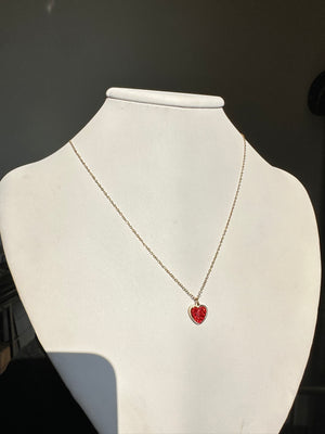 
                  
                    Lovers Heart Chain Necklace
                  
                