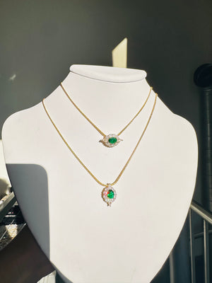 
                  
                    Gem Eye Necklace
                  
                