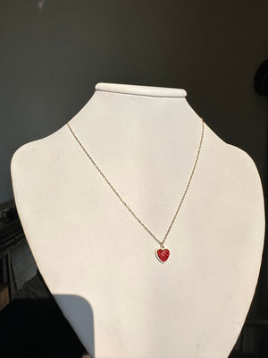 
                  
                    Lovers Heart Chain Necklace
                  
                