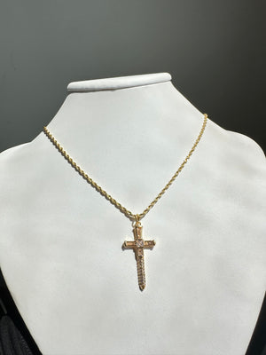 
                  
                    Cross Sword Rope Necklace
                  
                