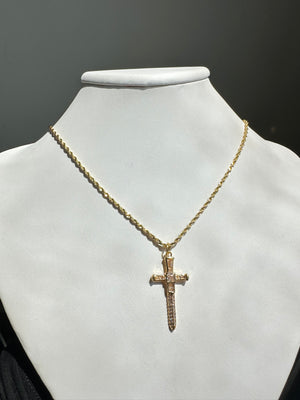 
                  
                    Cross Sword Rope Necklace
                  
                