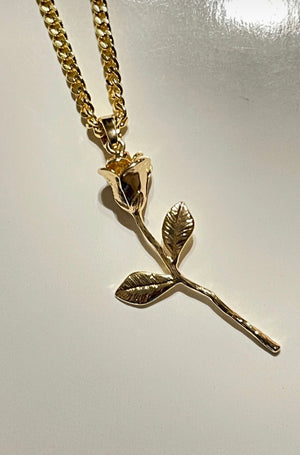 
                  
                    Golden Rose Necklace
                  
                