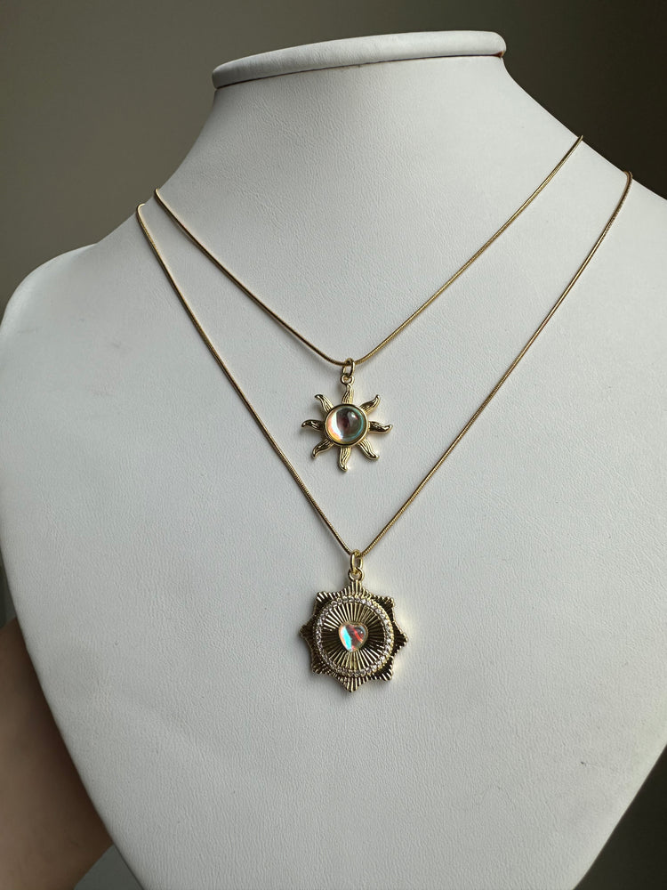 
                  
                    AB Sun Heart Necklace
                  
                