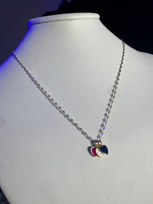 
                  
                    Heart Charm Necklace Sterling silver
                  
                