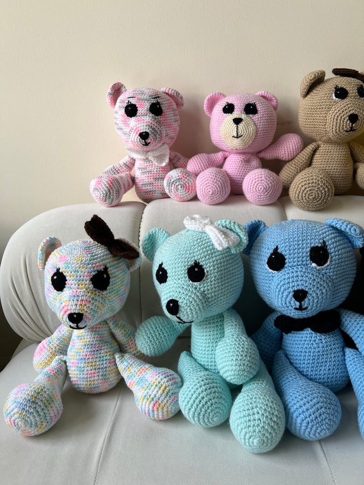 
                  
                    Crochet teddy bears
                  
                