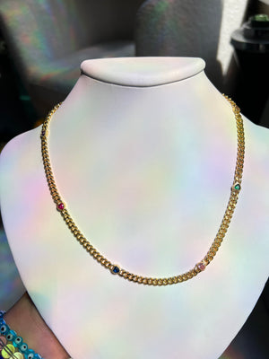 
                  
                    Rainbow Heart Chain
                  
                