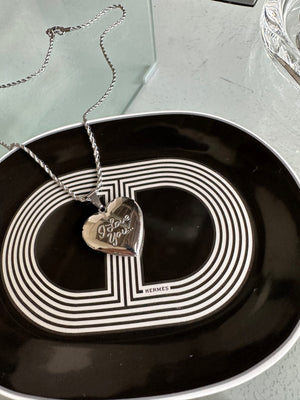 
                  
                    I love you heart locket necklace
                  
                