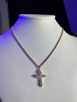 
                  
                    Kylie Crystal Cross Rope
                  
                