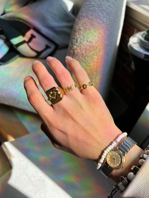 
                  
                    Vintage Vibe Club Rings
                  
                