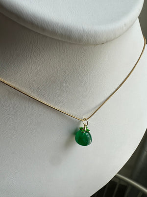 
                  
                    The Jade Drop Necklace
                  
                